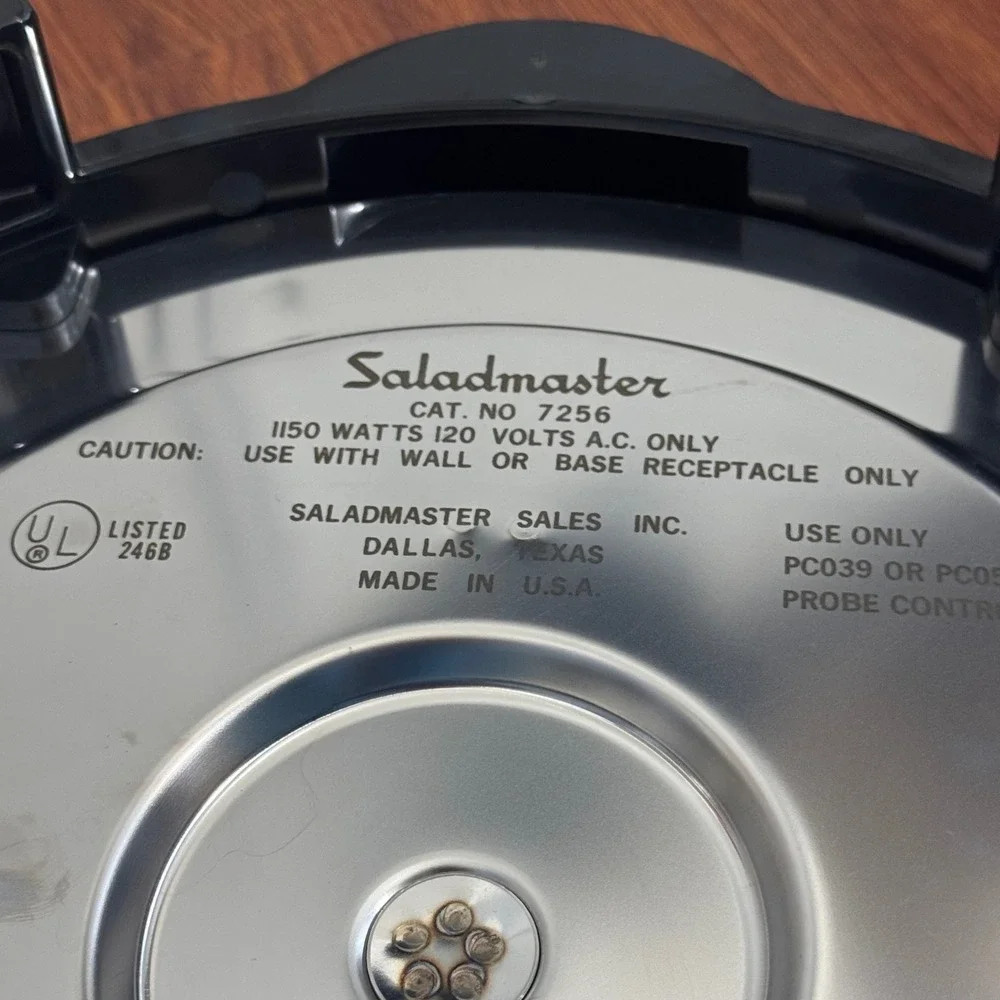 NEW Saladmaster Automatic Skillet Liquid Core Stainless Steel Professional Grade - Picture 7 of 10